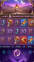 Genie's 3 Wishes · Mekanisme Pembayaran dan Seleksi Bonus Genie's 3 Wishes